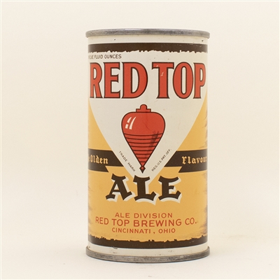 Red Top Ale Opening Instruction Flat Top Can