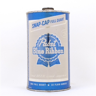 Pabst Blue Ribbon Instructional Quart Can 217-5