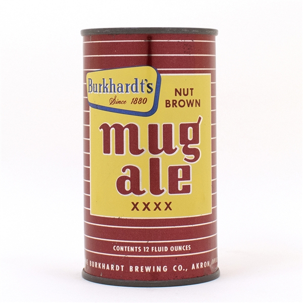 Burkhardts Nut Brown Mug Ale XXXX Flat Top