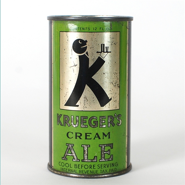 Kruegers Cream Ale LIME GREEN BALDY