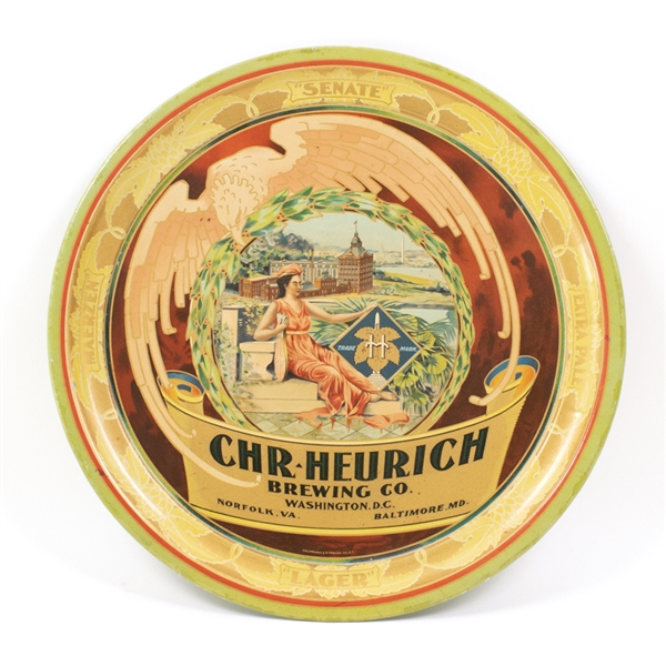 Chr. Heurich Brewing Low Profile Beer Tray