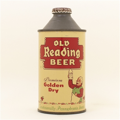 Old Reading Beer Gus Cone Top Can