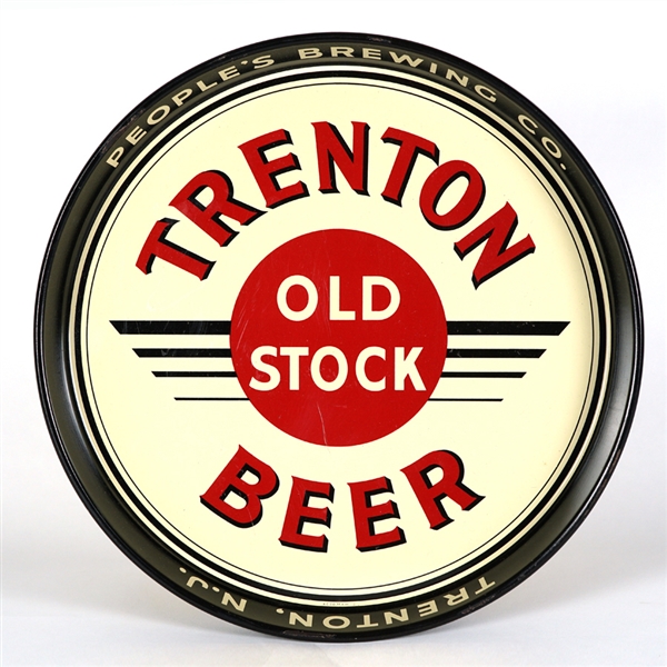 Trenton Old Stock Beer Serving Tray