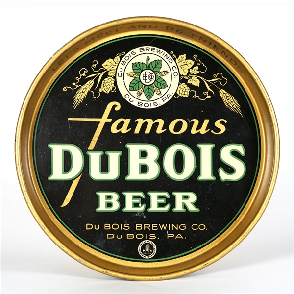 DuBois Famous Beer Serving Tray