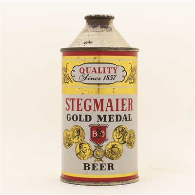 Stegmaier Gold Medal Beer Metallic Cone Top Can