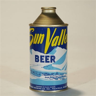 Sun Valley Beer Cone Top Can MINTY