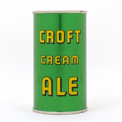 Croft Cream Ale INSTRUCTIONAL Flat Top Can