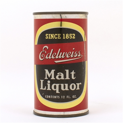 Edelweiss Malt Liquor Flat Top Can