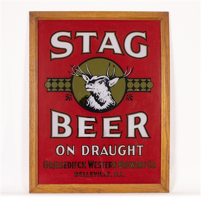 Stag Beer Griesedieck Western Brewery RPG Sign