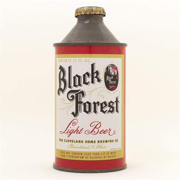 Black Forest Beer Cone Top Can