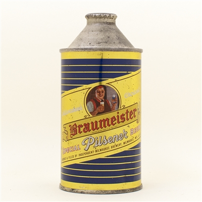 Braumeister Pilsener Cone Top Beer Can