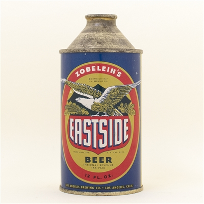 Eastside Zobeleins Cone Top Beer Can