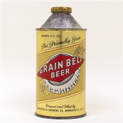Grain Belt Beer Cone Top 167-04
