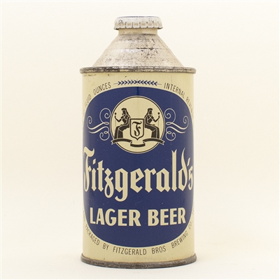 Fitzgeralds Lager Beer Cone Top Can