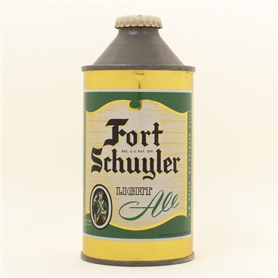 Fort Schuyler Ale Cone Top Beer Can