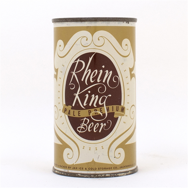 Rhein King Pale Beer Flat Top Can