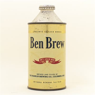 Ben Brew Beer Cone Top Can