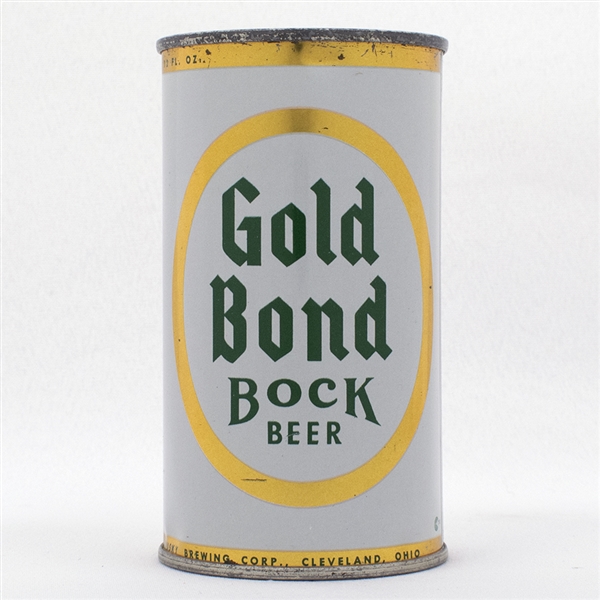 Gold Bond Bock Flat Top Beer Can  71-29