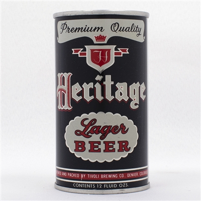 Heritage Beer Tivoli Flat Top Can  81-33