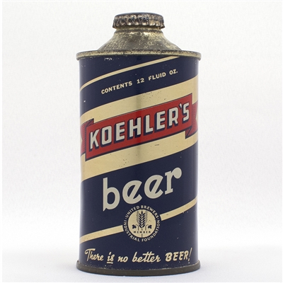 Koehlers Beer Low Profile Cone Top  171-24