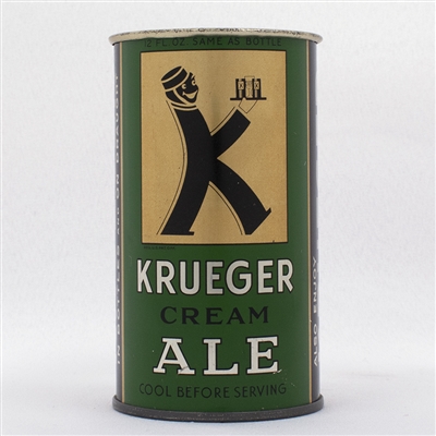 Krueger Cream Ale Small Opener Flat Top  89-27,