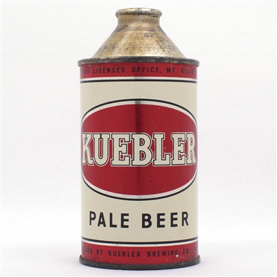 Kuebler Beer IRTP Cone Top  172-19