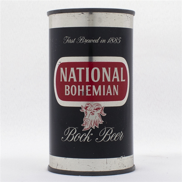 National Bohemian Bock Flat Top Beer Can  102-19