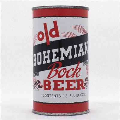 Old Bohemian Bock HARVARD Flat Top Can  104-15