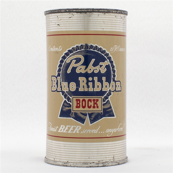 Pabst Blue Ribbon Bock Flat Top Beer Can  110-21