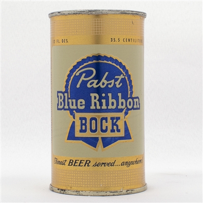 Pabst Blue Ribbon Bock Flat Top Beer Can  110-22