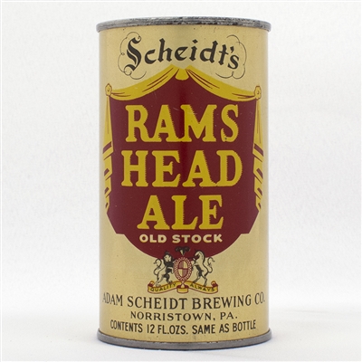 Rams Head Ale Instructional Flat Top CLEAN  118-33