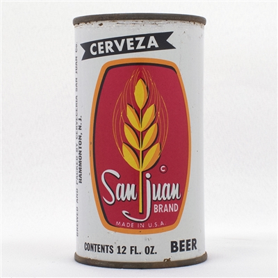 San Juan Beer Flat Top Can  127-10