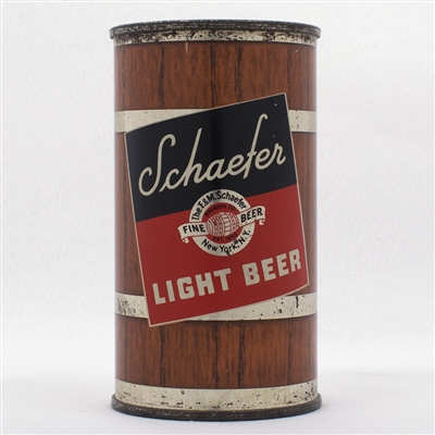 Schaefer Light Beer Flat Top Can  127-38