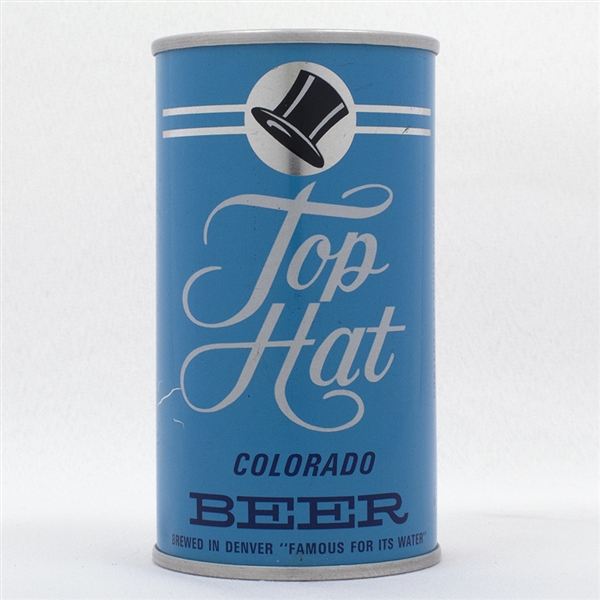 Top Hat Beer Flat Top Can  139-6