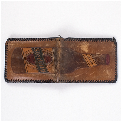 1950s-era Sterling Beer Leather Wallet