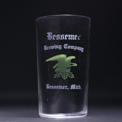 Bessemer Brewing Pre-Prohibition Etched Glass 