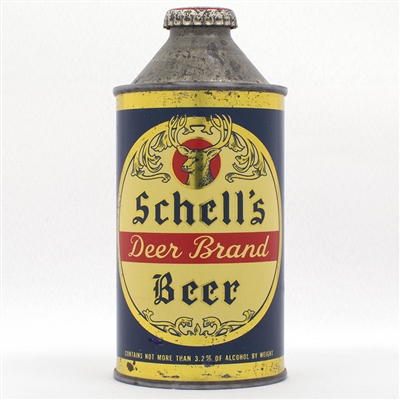 Schells Deer Brand Cone Top Beer Can  183-7