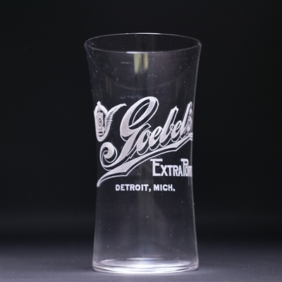Goebels Extra Porter Pre-Prohibition Etched Glass 
