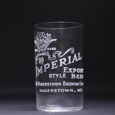 Imperial Export Pre-Prohibition Etched Drinking Glass 