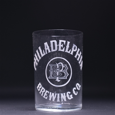 Philadelphia Brewing Pre-Prohibition Etched Drinking Glass 