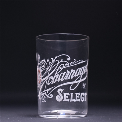 Scharnagel Select Pre-Prohibition Etched Drinking Glass 