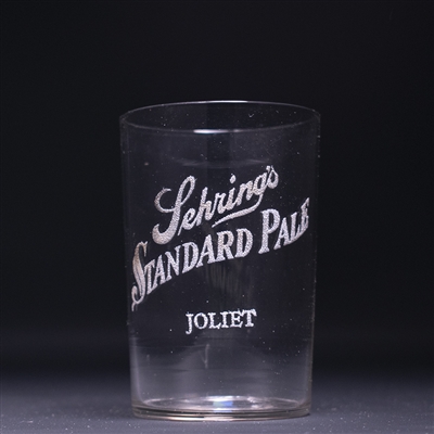 Sehrings Standard Pale Pre-Prohibition Etched Drinking Glass 
