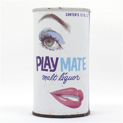 Playmate Malt Liquor Early Zip Top Beer Can 2 109-33