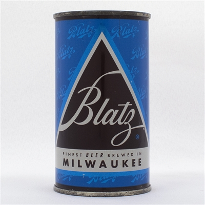 Blatz Beer Blue Holiday Series Flat Top  39-12