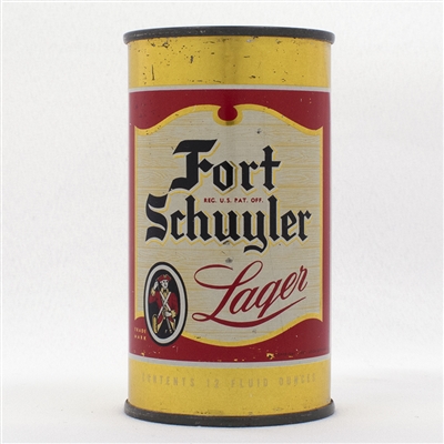 Fort Schuyler Beer Flat Top Can  64-30