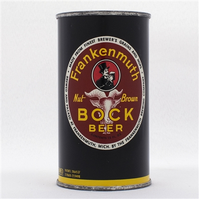 Frankenmuth Bock Beer Flat Top Can  66-3