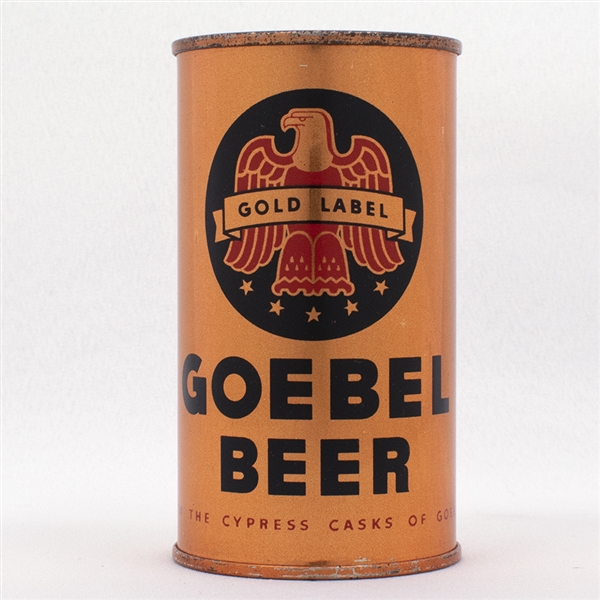 Goebel Beer Opening Instruction Flat Top Can  70-32