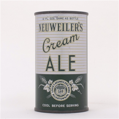 Neuweilers Cream Ale OI 560 102-33