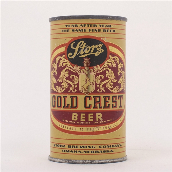 Storz Gold Crest Beer Can 137-16