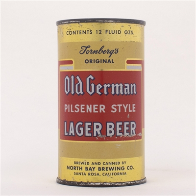 Tornbergs Old German Lager Beer Can 106-18